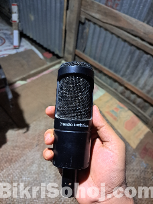 audio tecnica aT2035 microphone scarlett 2i2 3rD Gen